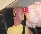 2013 Nissan Maxima IIHS Side Impact Crash Test Picture